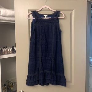Joie Navy Lace Dress